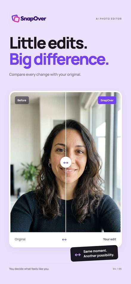 Little edits. Big difference.